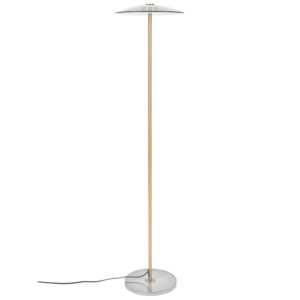 Bronzová kovová stojací lampa ZUIVER FLOAT 132 cm