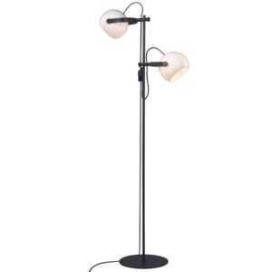 Opálově bílá plastová stojací lampa Halo Design DC II. 150 cm