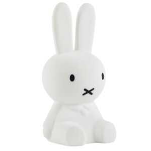 Bílá plastová dětská LED lampa Mr. Maria Miffy 30 cm