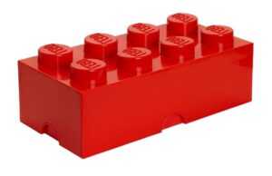 Červený úložný box LEGO® Smart 25 x 50 cm