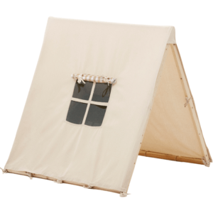 Bílý bavlněny teepee stan Kave Home Yanil 100 x 95 cm