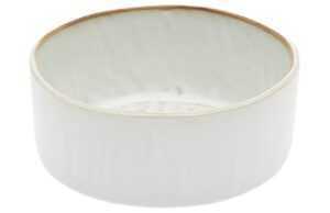 Bílá keramická miska Kave Home Serni 15 cm