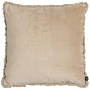 Hoorns Béžový bavlněný polštář Cuiso 45 x 45 cm