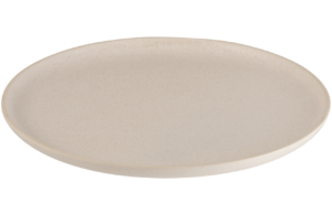 Béžový keramický talíř J-line Moor 33 cm