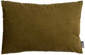 Hoorns Žlutý bavlněný polštář Nira 40 x 60 cm