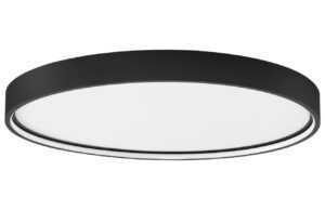 Černé stropní LED světlo Nova Luce Olaf 60 cm