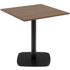 Ořechový bistro stolek Kave Home Dina 70 x 70 cm
