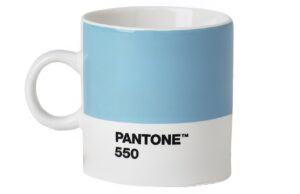 Světle modrý porcelánový hrnek Pantone Light Blue 550 120 ml