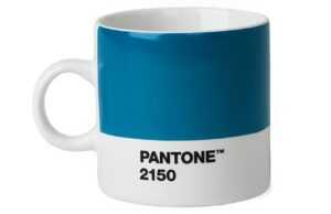 Modrý porcelánový hrnek Pantone Blue 2150 120 ml