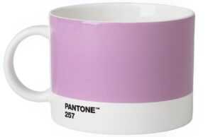 Světle fialový porcelánový hrnek Pantone Light Purple 257 475 ml