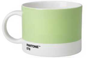 Světle zelený porcelánový hrnek Pantone Light Green 578 475 ml