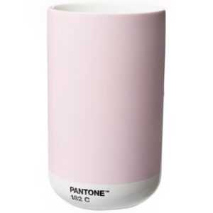 Světle růžová keramická váza Pantone Light Pink 182 14 cm