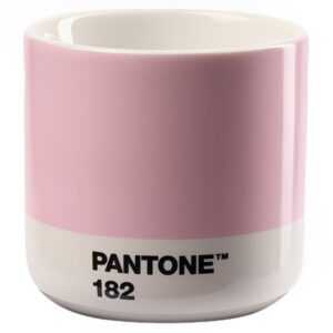 Světle růžový porcelánový hrnek Pantone Light Pink 182 100 ml