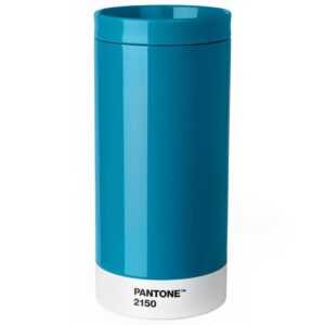 Modrý kovový termohrnek Pantone Blue 2150 430 ml