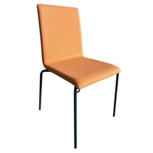 Narbutas Oranžová čalouněná konferenční židle MOON II.