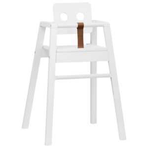 Nofred Bílá dětská jídelní židlička Robot 80