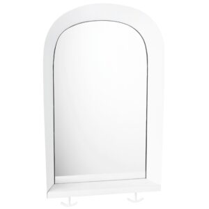 Nofred Bílé kovové zrcadlo Portal 57 x 35 cm