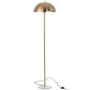 Zlatá stojací lampa J-line Wattag 150 cm