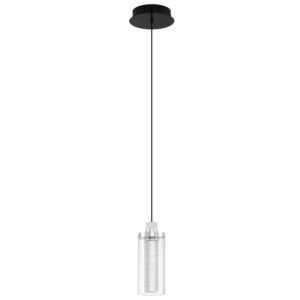 Skleněné závěsné LED světlo Nova Luce Lune 14 cm