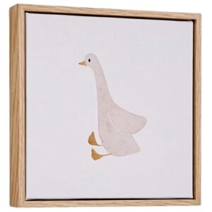 Dětský obraz Kave Home Milu goose 20 x 20 cm