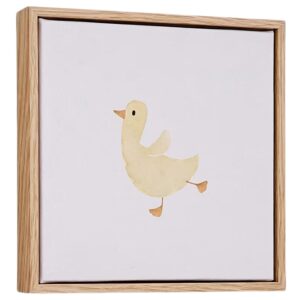 Dětský obraz Kave Home Milu chick 20 x 20 cm